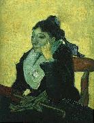 Vincent Van Gogh L Arlesienne Spain oil painting artist